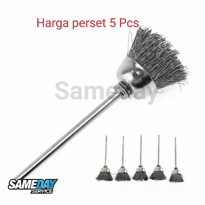 Sikat Kawat Stainless Steel Mini Grinder Dremel Aksesoris