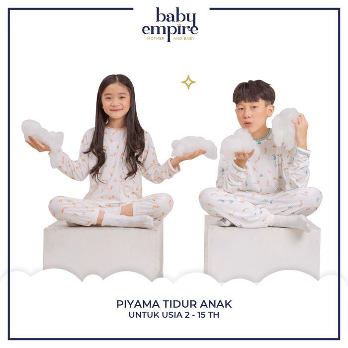 Kikuko Pyjamas Long - Baju & Celana Piyama Tidur Anak Pria & Perempuan
