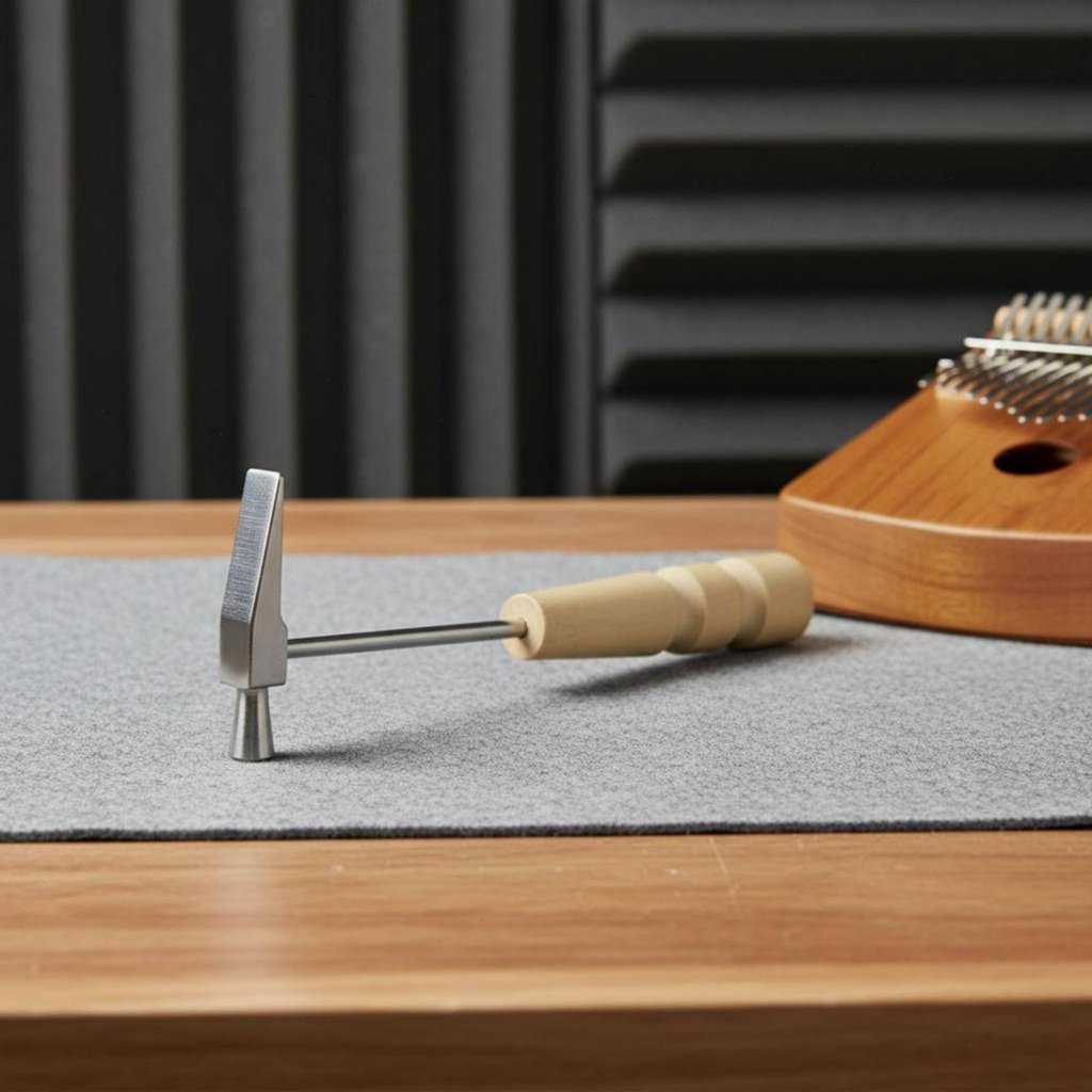 Kalimba Tuning Hammer Portable Thumb Piano Tuning Hammer Thumb Piano Tuner Long-Lasting Music Tool