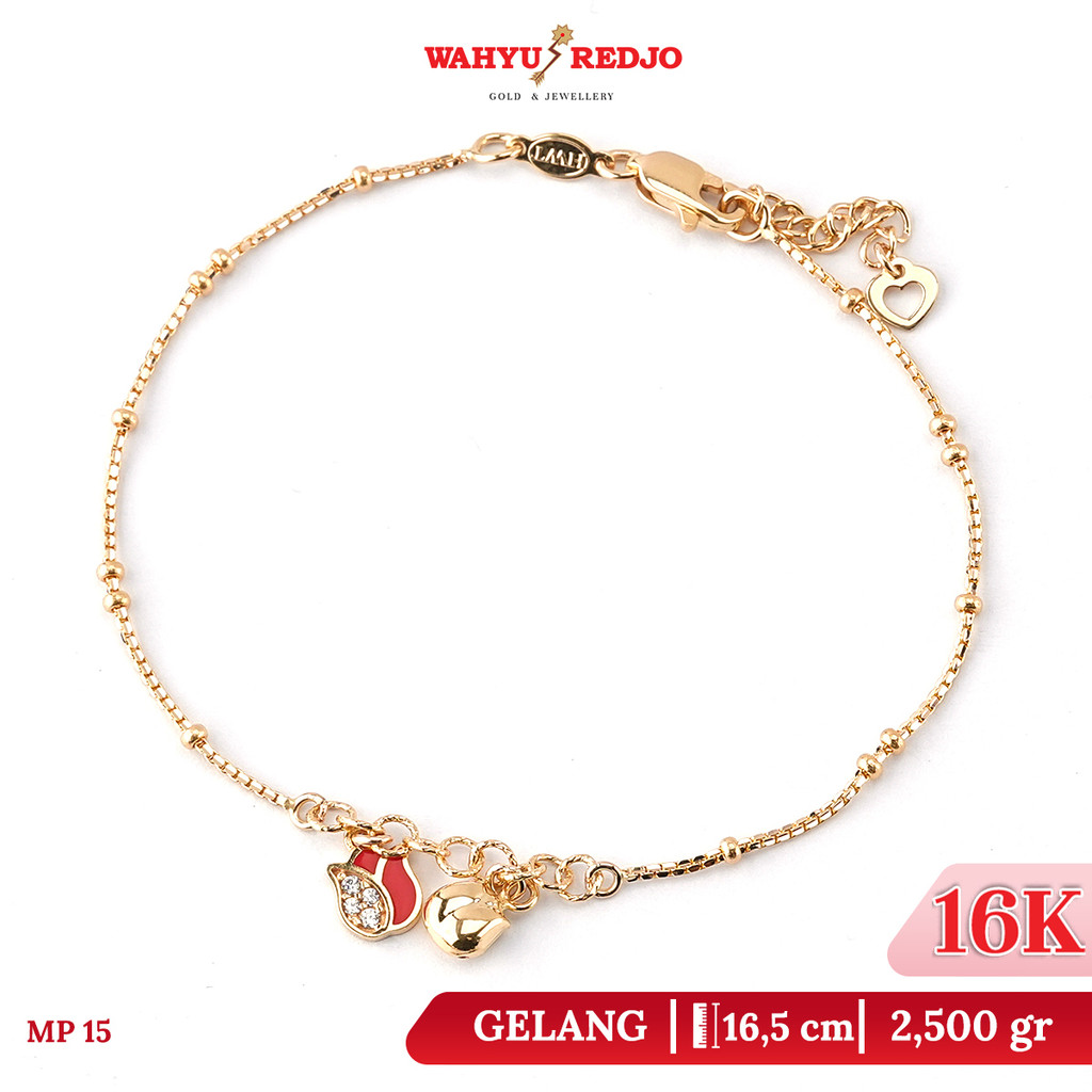 Gelang Emas 16K Wahyu Redjo GL-16K 31938837PMR
