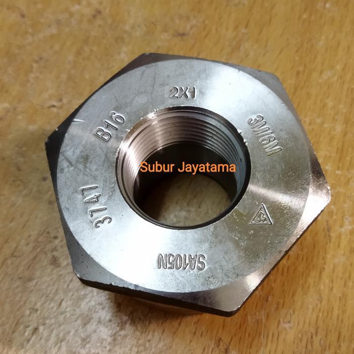 Ready Vring / Bushing / Vlok Ring Besi A105 3000 Psi NPT 2 x 1 " inchi