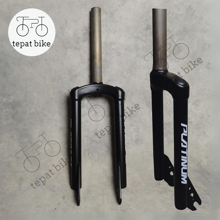 Fork Oversize BMX Platinum Fighter 20" Hitam Doff Besi
