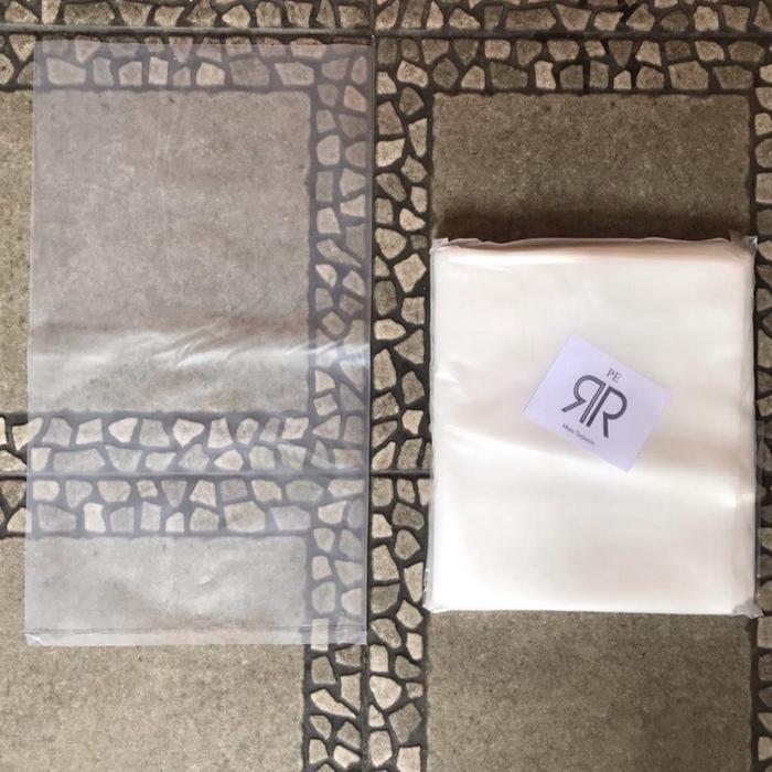 Kantong Plastik Bening Pe Murni 15X20 Cm Tebal 08 Merek Rr Plastik Tebal Lentur Plastik Frozen Food