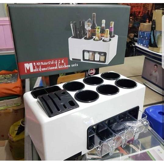Rak Bumbu Dan Botol Kecap Multifunctional Kitchen Set Subron