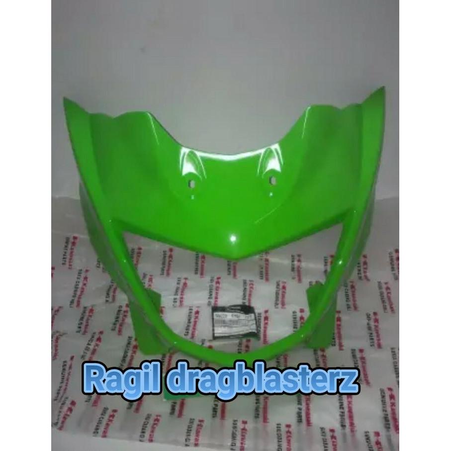 Batok Barong Ninja R 150 / Cover Lampu Ninja R 150 Hijau Muda Original