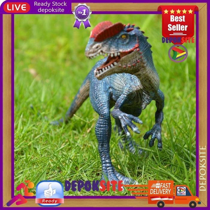 Double Crown Dragon Dinosaurus Mainan Pajangan Koleksi Jurassic Park