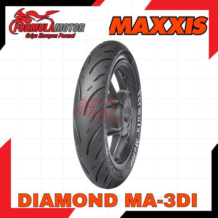 Maxxis Diamond New MA-3DI Ring 17 Tubeless - Ban Tubles Motor Matic Ukuran 70/90-17, 80/90-17