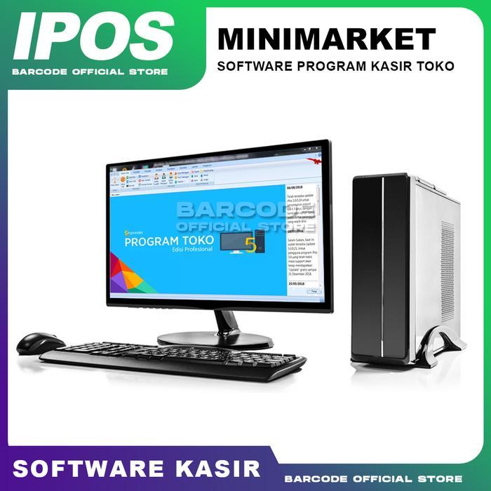DISKON SOFTWARE PROGRAM KASIR TOKO MINIMARKET IPOS 5 IPOS 5.0 PROFESIONAL