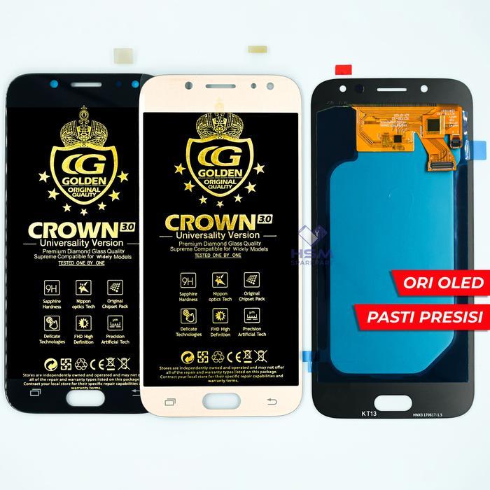 LCD SAMSUNG GALAXY J5 PRO/J530 OLED FULLSET TOUCHSCREEN ORIGINAL OEM *