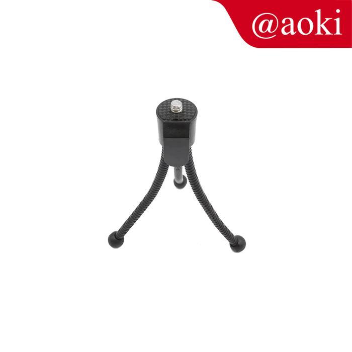 Aoki Tripod senter kepala kaki senter kepala holder bahan besi