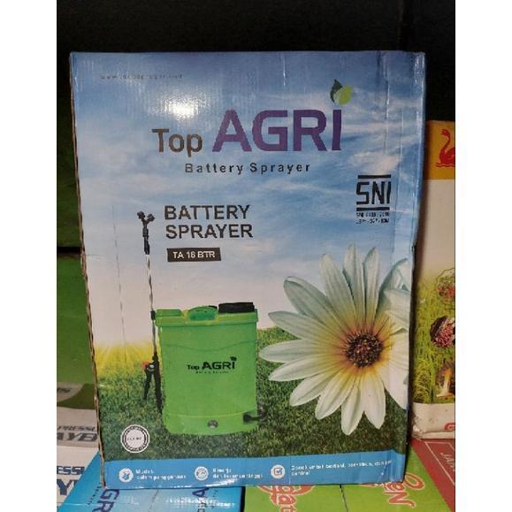 sarisa_shopp [ ALAT SEMPROT TANGKI SPRAYER TOP AGRI ELEKTRIK 16 LITER ]