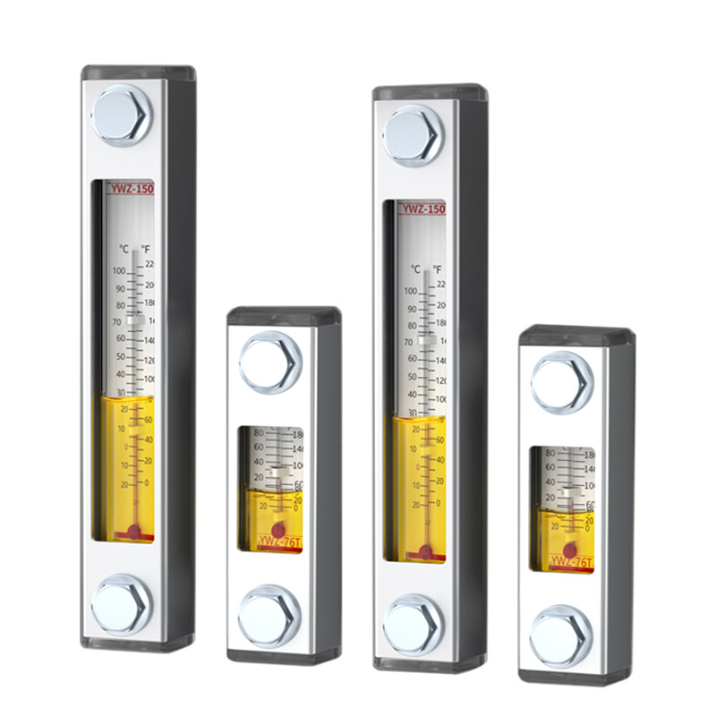 Aluminum shell Hydraulic Tank fluid Level Gauge Oil Level Gauge Water Level Gauge Oil standard water