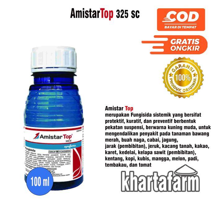lumercok99 AMISTARTOP 325 SC FUNGISIDA SISTEMIK SYNGENTA BERCAK DAUN