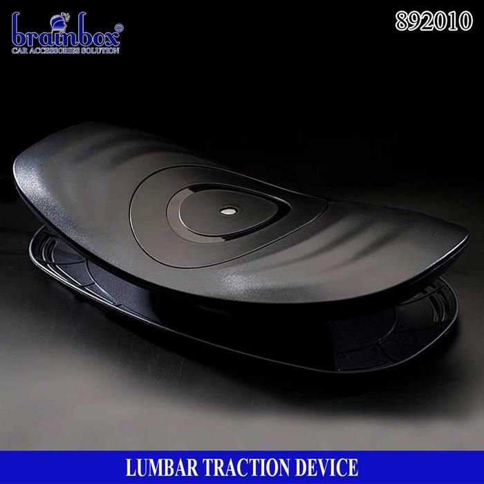 Lumbar Traction Device Alat Terapi Punggung Fisioterapi Saraf Kejepit - Hitam