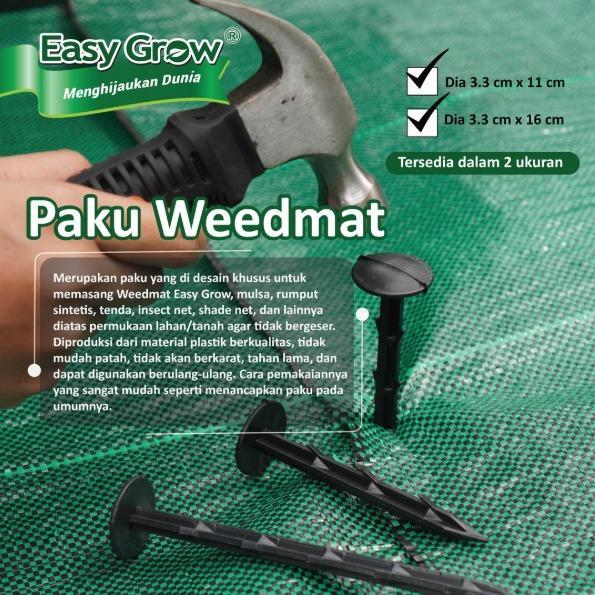 Paku Weedmat/Penjepit/Pasak Weedmat Easy Grow Murah Tahan Lama
