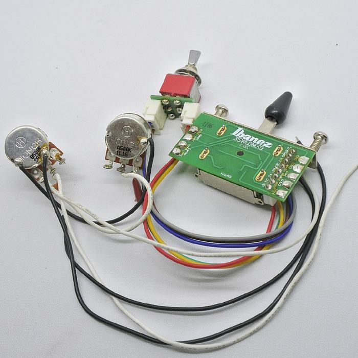 Wiring Ibanez Az Hss / Sss Potensio Switch Gitar Prewired Original