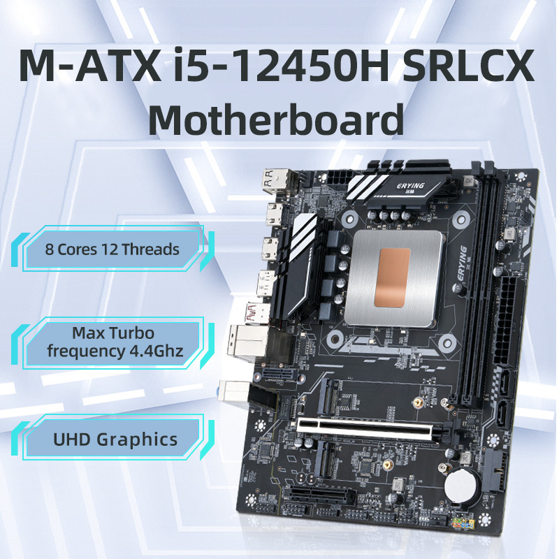 . Erying Diy Gaming Pc Desktop Motherboard With Onboard Interposer Core -