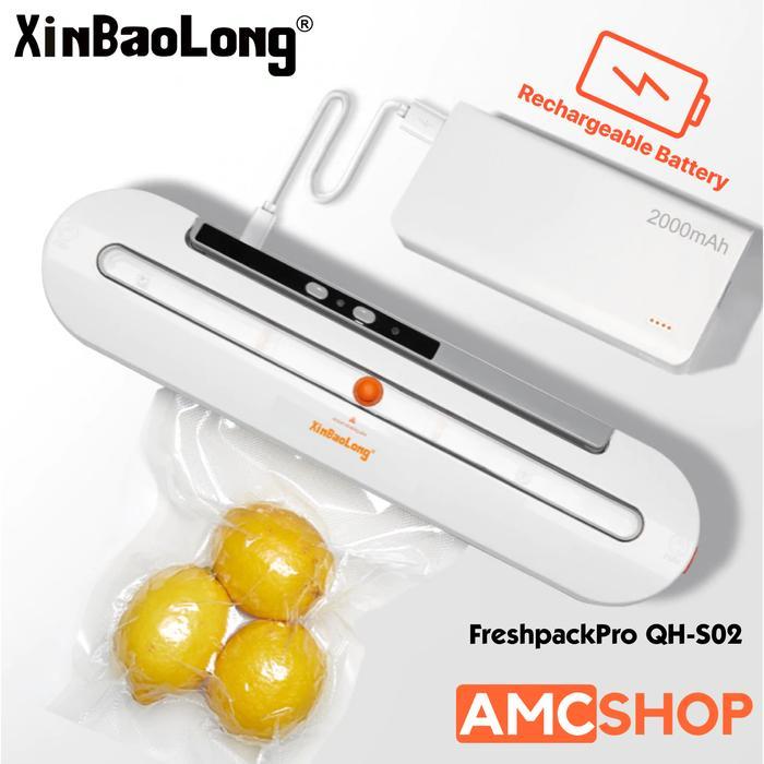 [Rechargeable] XinBaoLong QH-S02 Mesin Vacuum Sealer Makanan Vacum