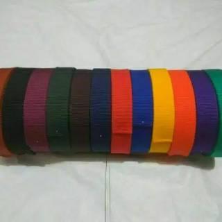 Tali Webing Tubular Tebal Webing Double Tali Hammock Diamater 2.5Cm Panjang 5 Meter