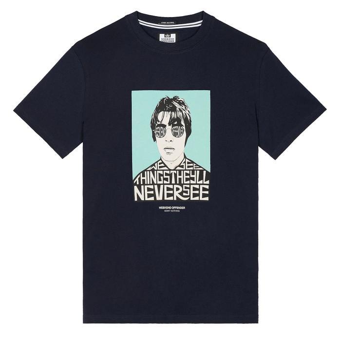 Weekend Offender Forever T-Shirt Navy Original