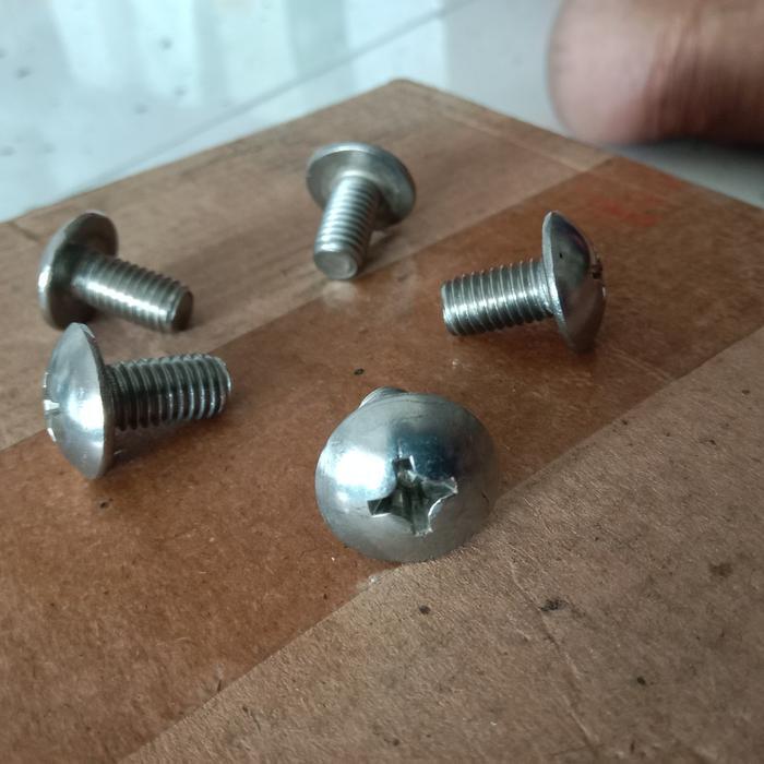 Baut Jt/baut payung stainless m6x30, partai