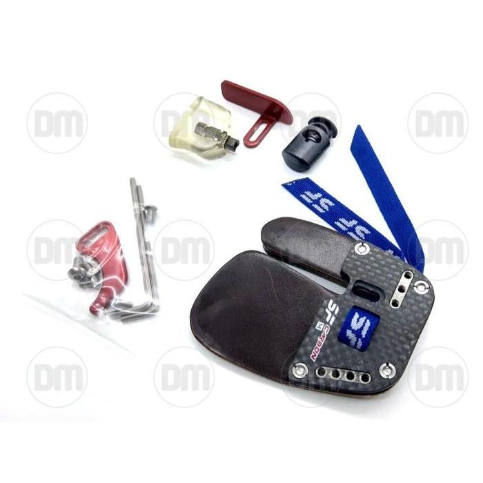 (Finger Tab) SF Carbon Frame Cordovan Finger tab Panahan