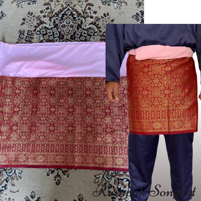 Upah Jahit Songket Model Pantai