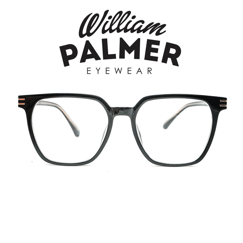 William Palmer Kacamata Pria Wanita Shell 86016 Black