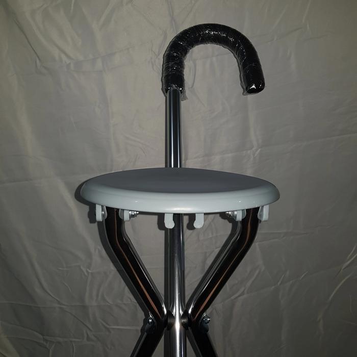 Tongkat Duduk / Kursi Tongkat Jalan Lipat