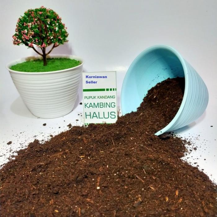 Pupuk Kandang Kohe Organik halus - Pupuk Kohe Kambing Fermentasi Halus