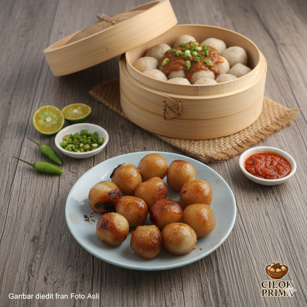 Cilok Bakar, isi : Suir Ayam Pedas Mercon