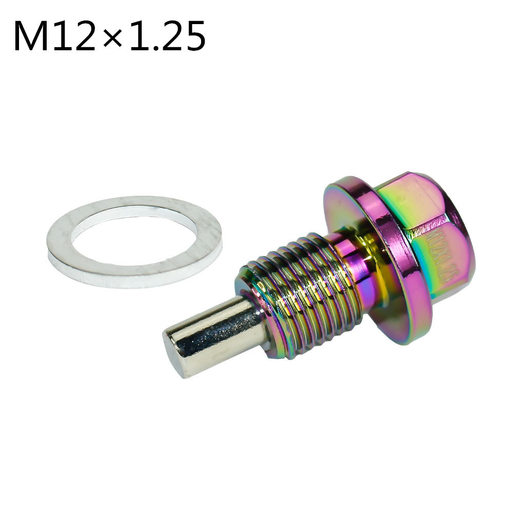 M12*P1.25Mm Neo Chrome Magnetic Oil Drain Plug /Oil Sump Drain Plug Nut