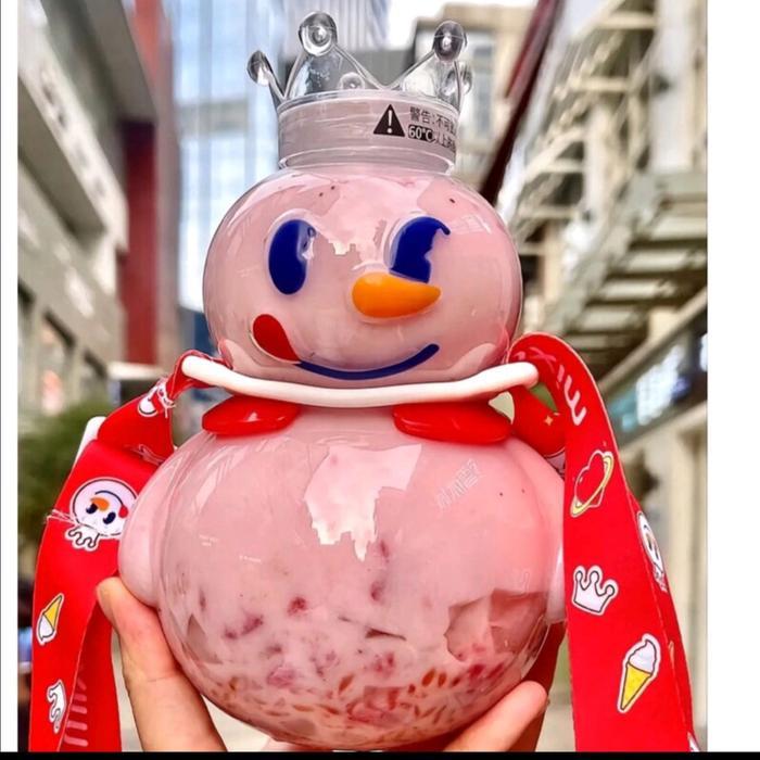 ID BOTOL MINUM MIXUE / BOTOL MIXUE SNOW KING BOTOL MINUM