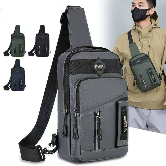 Kalibre Bag'S - Tas Selempang Pria Fashion Korea 999 Anti Air Kerja Terbaru Bahan Anti Air