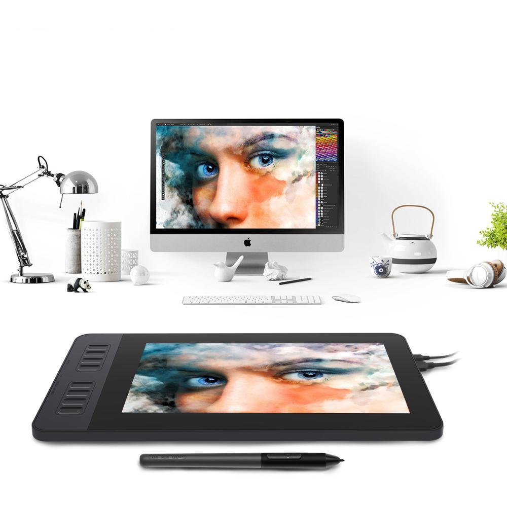 Gaomon PD1161 Graphics Tablet IPS Full HD Screen 11.6 Inch Drawing Pen Display 8 Shortcut Keys 8192