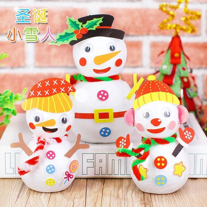 DIY BONEKA SALJU / DIY NATAL / DIY SNOWMAN / DIY