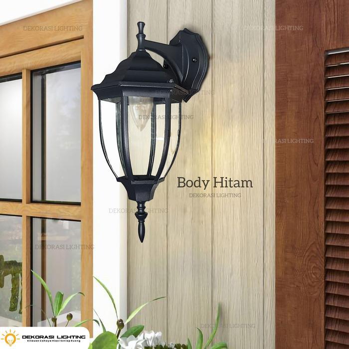 Lampu dinding taman pagar pilar teras waterproof outdoor minimalis