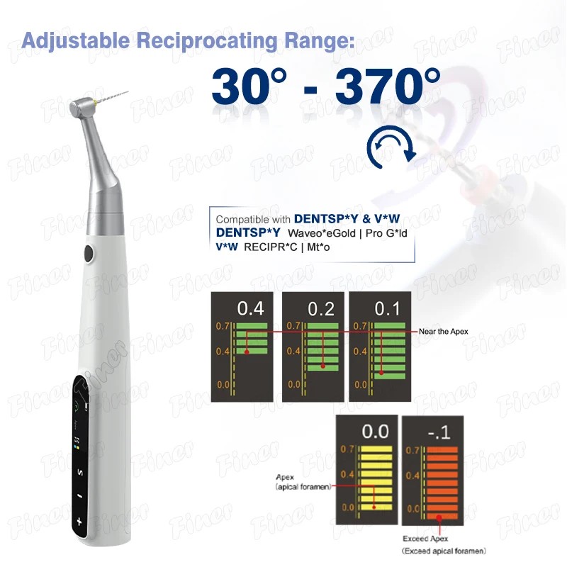 Finer 16:1 Dental Endo Motor with Apex Locator 2 in 1 Endomotor Dental with Apex Locator Dental