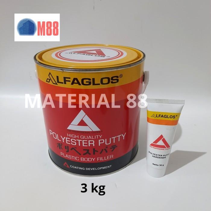 Dempul Alfaglos Galon - Alfa Gloss Kayu Besi