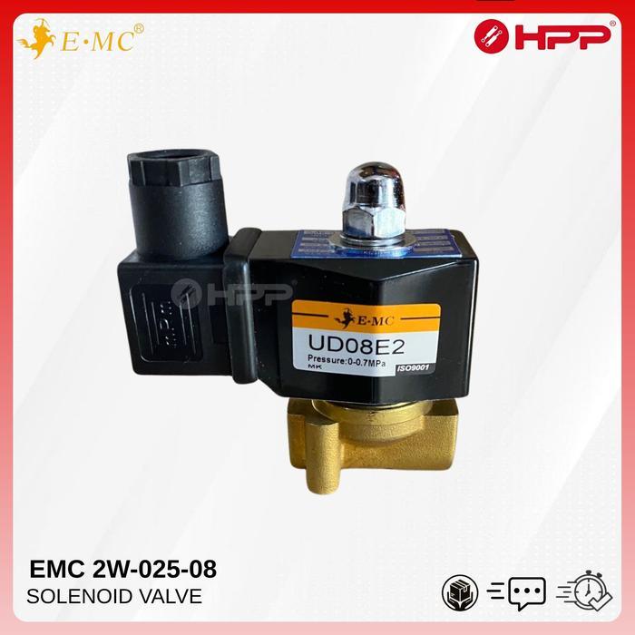 Solenoid Valve 2 Way Emc 2W-025-08 / Ud-08
