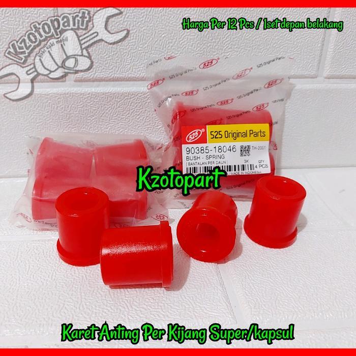 1 SET KARET ANTING PER BOSHING PER DAUN DEPAN BELAKANG KIJANG SUPER KIJANG KAPSUL GRAND KF40 5K ISI