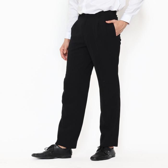 DISKON Lawell Celana Panjang Pria Regular Fit Celana Kerja Formal Bahan Polyester Stretch Warna