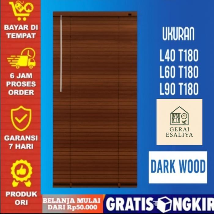 ( BISA ) VENETIAN BLIND / TIRAI LIPAT / TIRAI JENDELA GULUNG TALI / ROLLER BLIND / VENETIAN BLIND /
