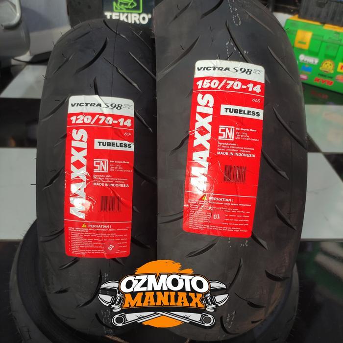 Paket Ban Maxxis Victra Aerox 155 120/70-14 & 150/70-14