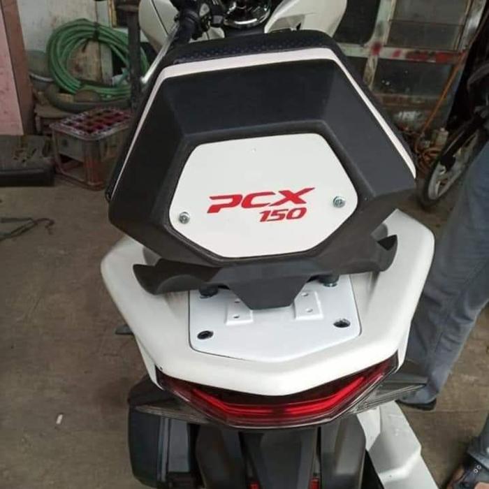 Behel Sandaran Pcx 150 Lokal Dan Thailand , Begel Senderan Jok Pcx