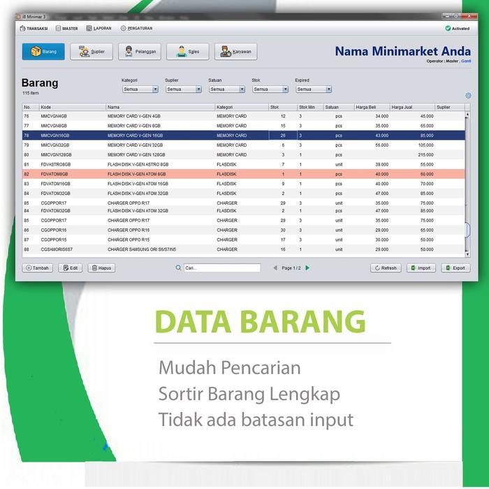 BEST SELLER SOFTWARE MINIMARKET // IB MINIMAR 3.0