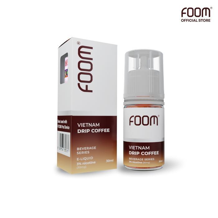 BV FOOM VIETNAM DRIP COFFEE CREAMY SERIES SALTNIC 30ML 30MG BY FOOM LAB