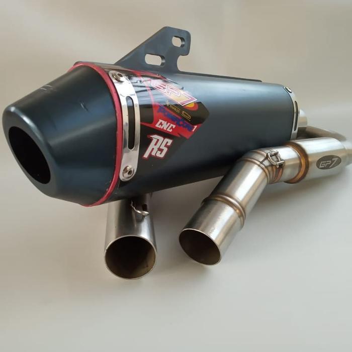 Knalpot GP7 CNC RS KLX Dtracker 150 original