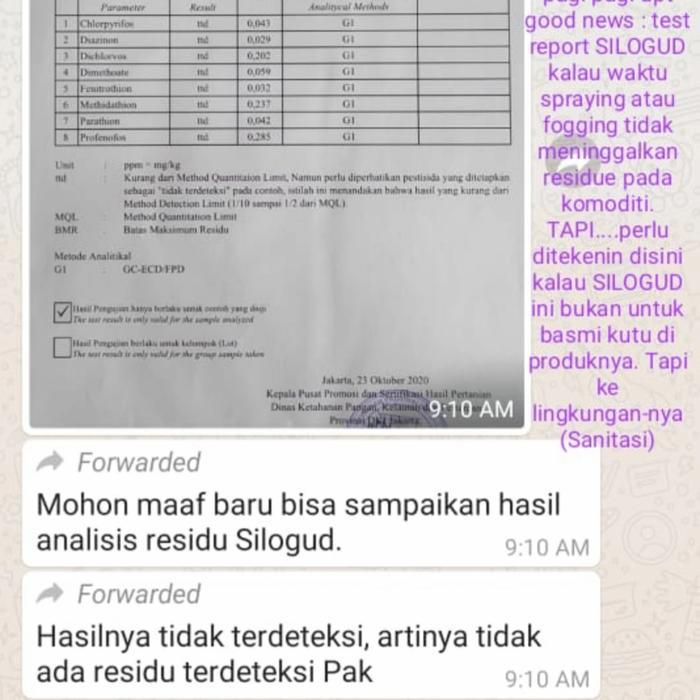 obat spraying SILOGUD insektisida PALING EFEKTIF membasmi hama gudang