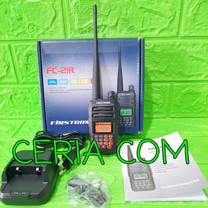 HT FIRSTCOM FC-21R VHF UHF DUALBAND HT MINI FIRSTCOM FC 21R DUAL BAND